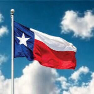 Texas Flag 5x8 ft Heavy Duty Spun Polyester Embroidered Stars 3 Grommets TX